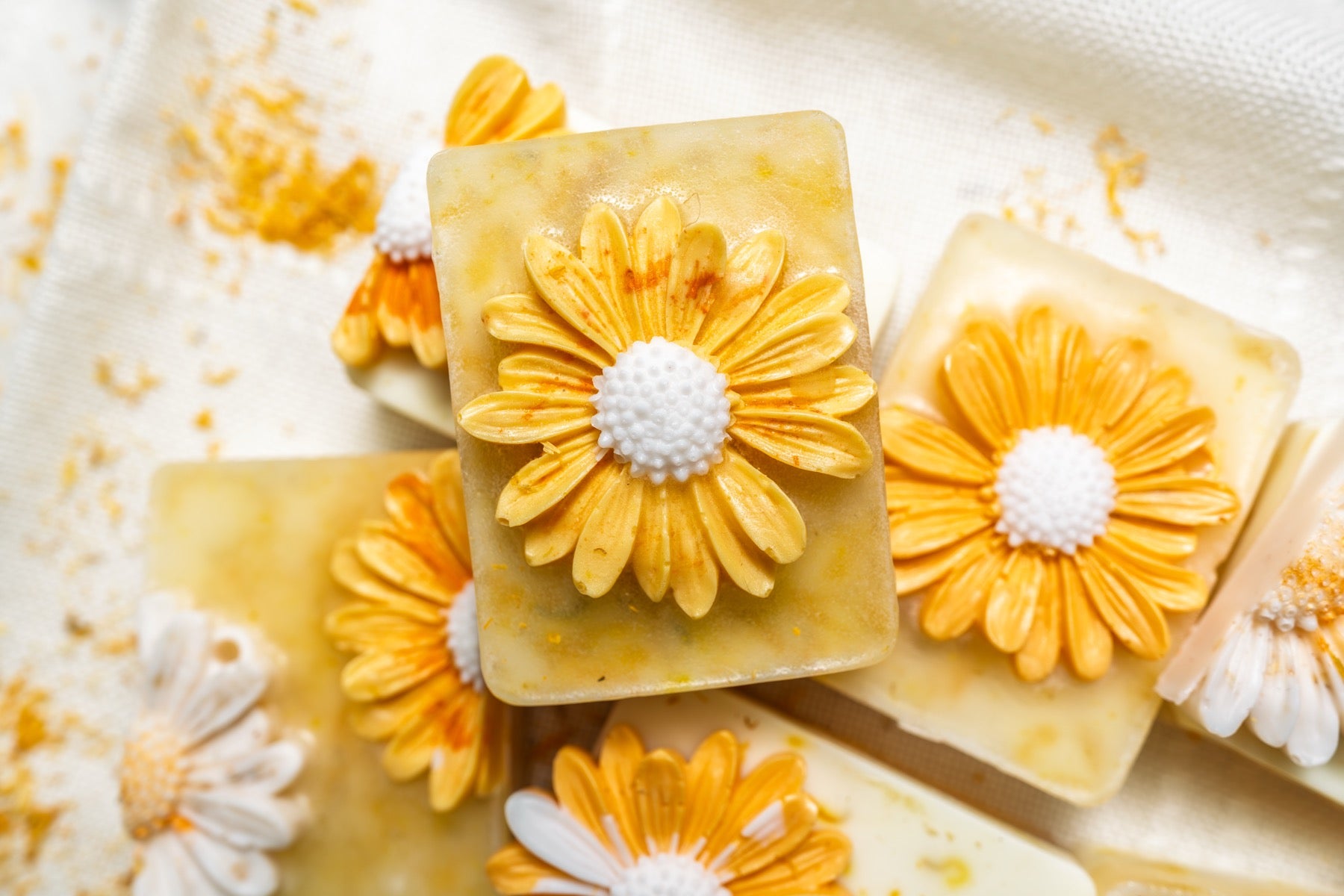 Petal Me Softly Calendula Soap